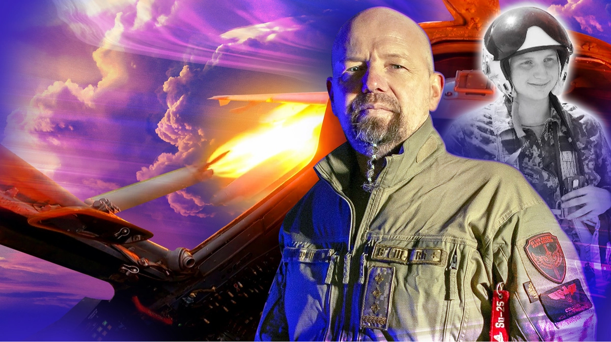 Іноді можна спостерігати, як поряд вибухає ракета. Ігор Пархоменко, Герой України, що відвагою своїх вчинків підтримує свого сина, також Героя України.