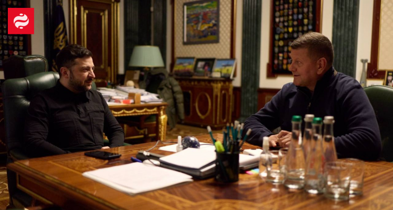 Зеленський провів зустріч із Залужним. Джерело: Без конспірологій.